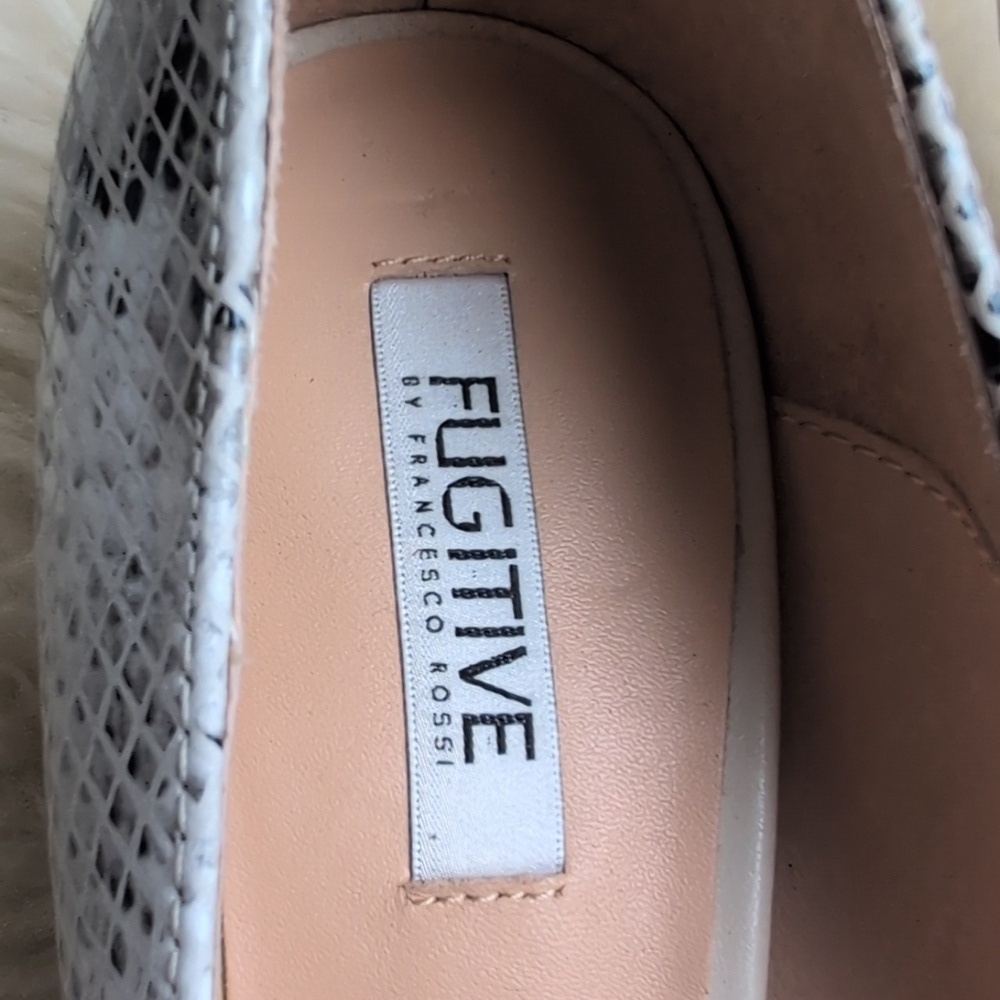 FUGITIVE BY FRANCESCO ROSSI HEELS SIZE 37 - Picture 3 of 6